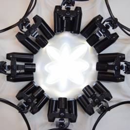 超高照度LEDライト付サージテル拡大鏡（歯科用ルーペ）10倍集合